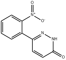 6-(2-硝基苯基)-2,3-二氢哒嗪-3-酮结构式