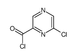 6-氯-吡嗪羰酰氯(9ci)结构式