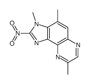 3,4,8-trimethyl-2-nitroimidazo[4,5-f]quinoxaline Structure