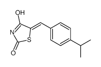 5-[(4-propan-2-ylphenyl)methylidene]-1,3-thiazolidine-2,4-dione结构式