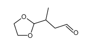 3-(1,3-dioxolan-2-yl)-butyraldehyde Structure