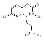 Phenol,4-methyl-2-[3-(methylsulfinyl)propyl]-, 1-(N-methylcarbamate) picture