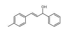 (2E)-1-phenyl-3-(p-tolyl)prop-2-en-1-ol Structure