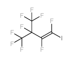 1-IODONONAFLUORO(3-METHYLBUT-1-ENE) Structure