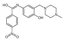 4'-Hydroxy-3'-[(4-methyl-1-piperazinyl)methyl]-4-nitrobenzanilide Structure