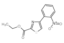 Ethyl 4-(2-Nitrophenyl)thiazole-2-carboxylate Structure