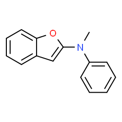 2-Benzofuranamine,N-methyl-N-phenyl-结构式