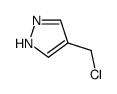 4-(Chloromethyl)-1H-pyrazole Structure