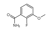 2-fluoro-3-methoxybenzamide结构式