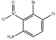 3-Bromo-4-chloro-2-nitroaniline Structure