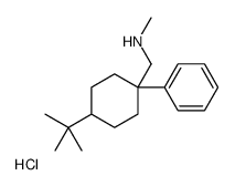 (4-tert-butyl-1-phenylcyclohexyl)methyl-methylazanium,chloride结构式