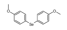 1-methoxy-4-(4-methoxyphenyl)selanylbenzene Structure