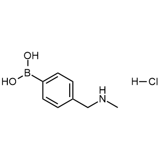 4-[(甲氨基)甲基]苯基硼酸盐酸盐图片