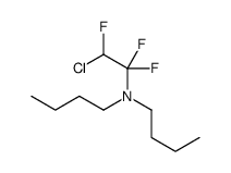 N-butyl-N-(2-chloro-1,1,2-trifluoroethyl)butan-1-amine结构式