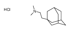 2-(1-adamantyl)-N,N-dimethylethanamine,hydrochloride结构式