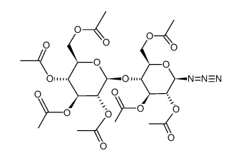 HEPTA-O-ACETYL-BETA-MALTOSYL AZIDE Structure