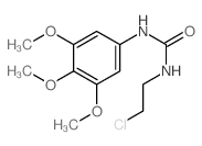 1-(2-chloroethyl)-3-(3,4,5-trimethoxyphenyl)urea结构式