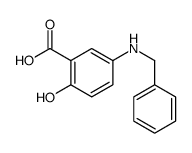 5-(benzylamino)-2-hydroxybenzoic acid Structure