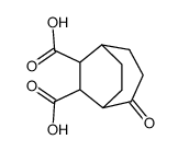 4-Oxo-bicyclo[3.2.2]nonan-dicarbonsaeure-(6.7)结构式