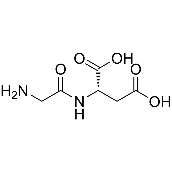 H-Gly-Asp-OH Structure