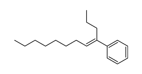 1-Propyl-1-nonenylbenzene Structure