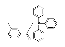 1-(3-methylphenyl)-2-(triphenyl-λ5-phosphanylidene)ethanone Structure