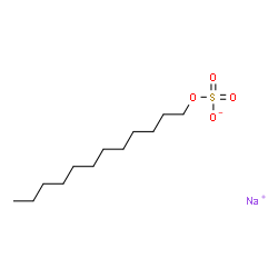 Natriumalkyl(C8-C20)-sulfate Structure