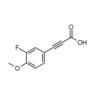 3-(3-氟-4-甲氧基苯基)丙酸结构式