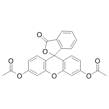 Fluorescein Diacetate Structure