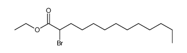 ethyl 2-bromotridecanoate结构式