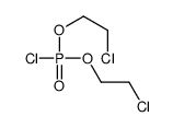 bis(2-chloroethyl) chlorophosphate结构式