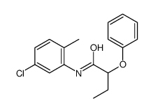 N-(5-chloro-2-methylphenyl)-2-phenoxybutanamide Structure