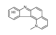 1-methyl-7H-pyrido[3,2-c]carbazol-1-ium,iodide Structure