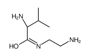 (2S)-2-amino-N-(2-aminoethyl)-3-methylbutanamide Structure