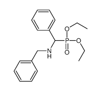 N-benzyl-1-diethoxyphosphoryl-1-phenylmethanamine结构式