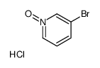 3-Bromopyridine N-oxide hydrochloride structure