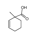 (+/-)-1-methyl-2-cyclohexene-1-carboxylic acid结构式