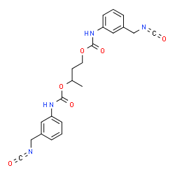 1-methylpropane-1,3-diyl bis[(3-isocyanatobenzyl)carbamate] picture