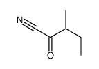 3-methyl-2-oxopentanenitrile结构式