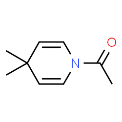 Pyridine, 1-acetyl-1,4-dihydro-4,4-dimethyl- (9CI) Structure