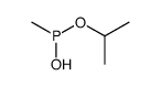 isopropyl hydrogen methylphosphonite structure