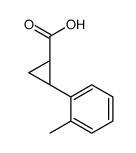 (1R,2R)-2-O-tolylcyclopropanecarboxylic acid结构式