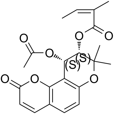 白花前胡甲素结构式