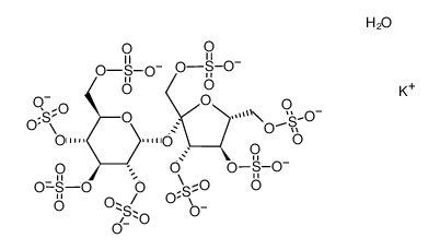 POTASSIUM SUCROSE OCTASULFATE (300 MG) structure