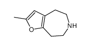 4H-Furo[2,3-d]azepine,5,6,7,8-tetrahydro-2-methyl-(9CI)结构式