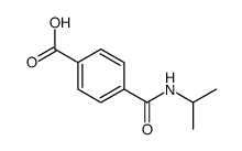 4-(异丙基氨基甲酰基)苯甲酸结构式