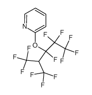 1,1,1,3,4,4,5,5,5-nonafluoro-2-trifluoromethyl-3-(2-pyridyloxy)pentane Structure