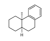 4a-methyl-1,2,3,4,4a,9,10,10aβ-octahydrophenanthrene结构式