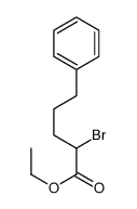 BENZENEPENTANOIC ACID,A-BROMO-,ETHYL ESTER structure