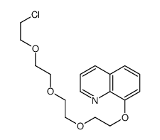 8-[2-[2-[2-(2-chloroethoxy)ethoxy]ethoxy]ethoxy]quinoline Structure